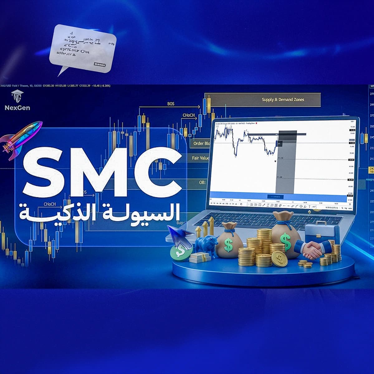 SMC | احتراف تداول السيولة الذكية